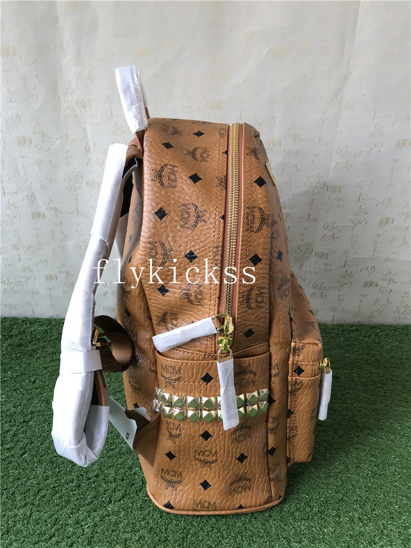 MCM Backpack Brown Big Size